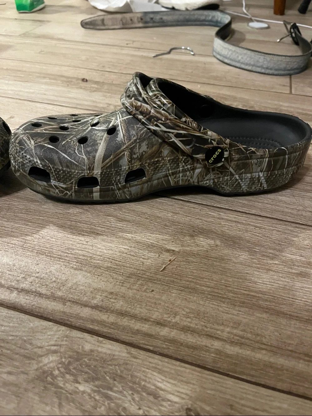 Camo crocs